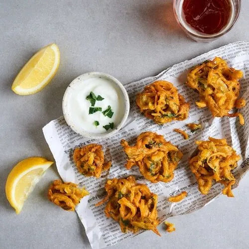 Easy Air Fryer Onion Bhajis