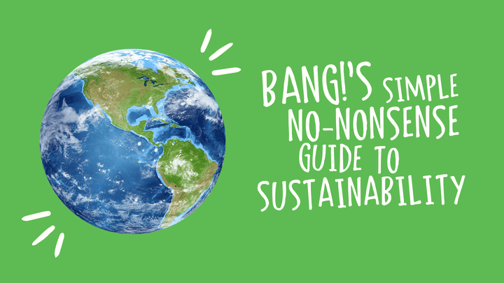BANG!’s simple, no-nonsense guide to sustainability