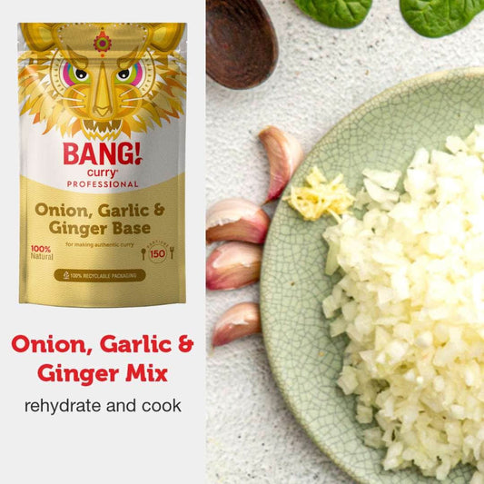Onion, Garlic & Ginger mix 500g Pouch