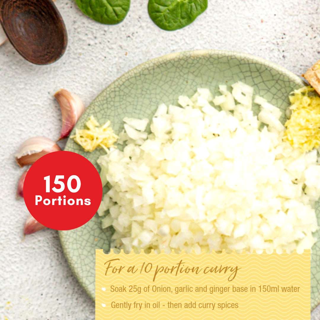 Onion, Garlic & Ginger mix – 500g Pouch