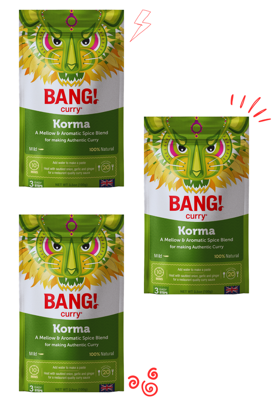 3 X 100g Korma Bundle