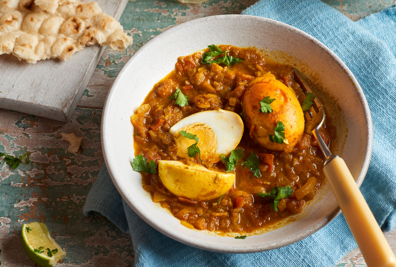 Spicy Goan Egg Curry