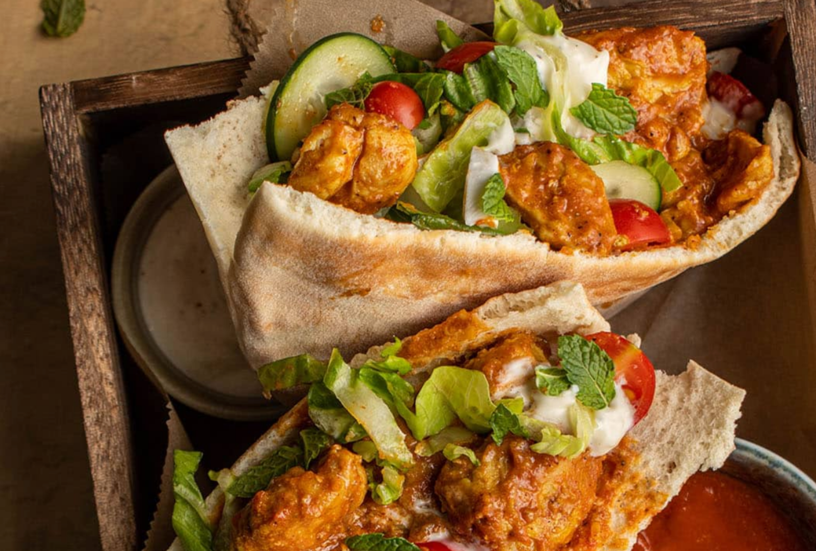 Chicken Tikka Naanwich