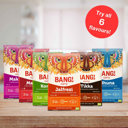 Super Six Curry Selection