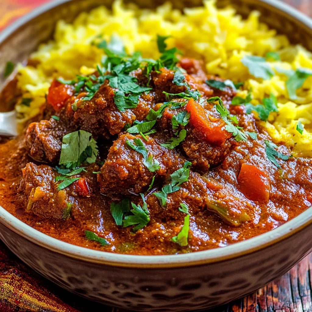 Dhansak Lamb and Red Lentil Curry