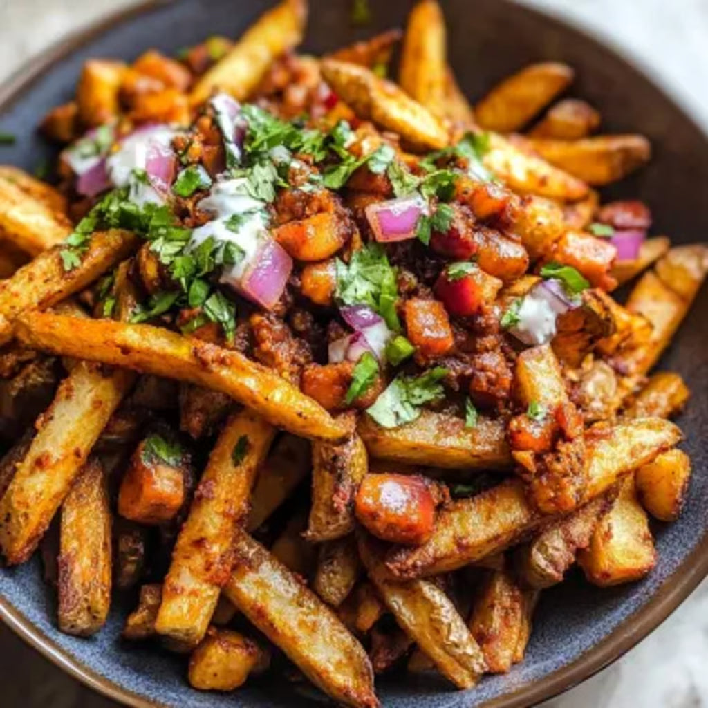 Loaded Chaat Fries